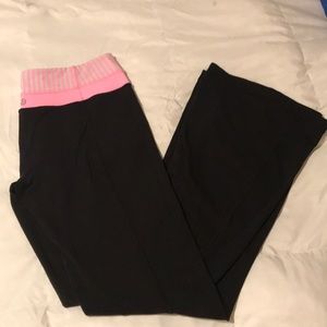 Reversible Lululemon Flare Groove Pants